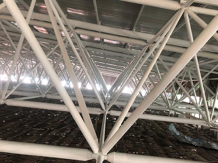 天门大型螺栓球网架施工厂家